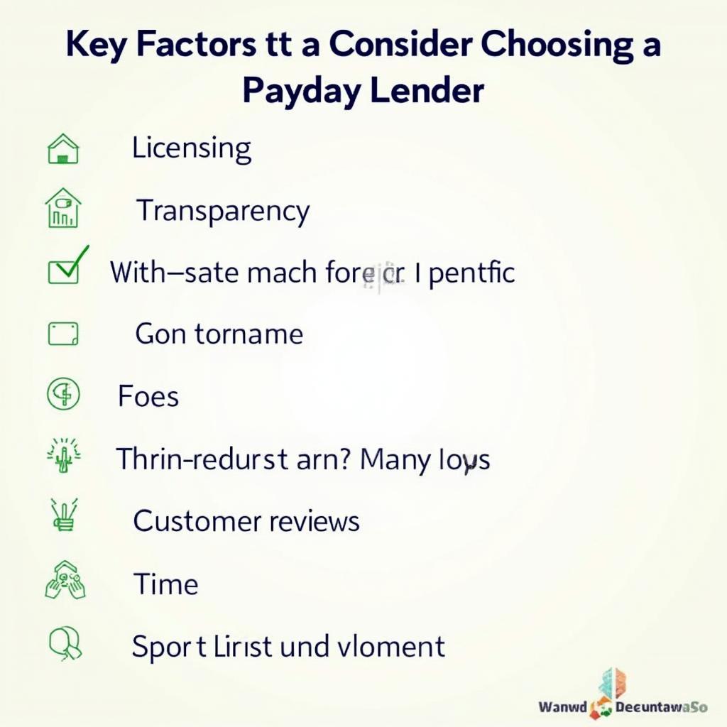 Choosing a Reputable Payday Lender