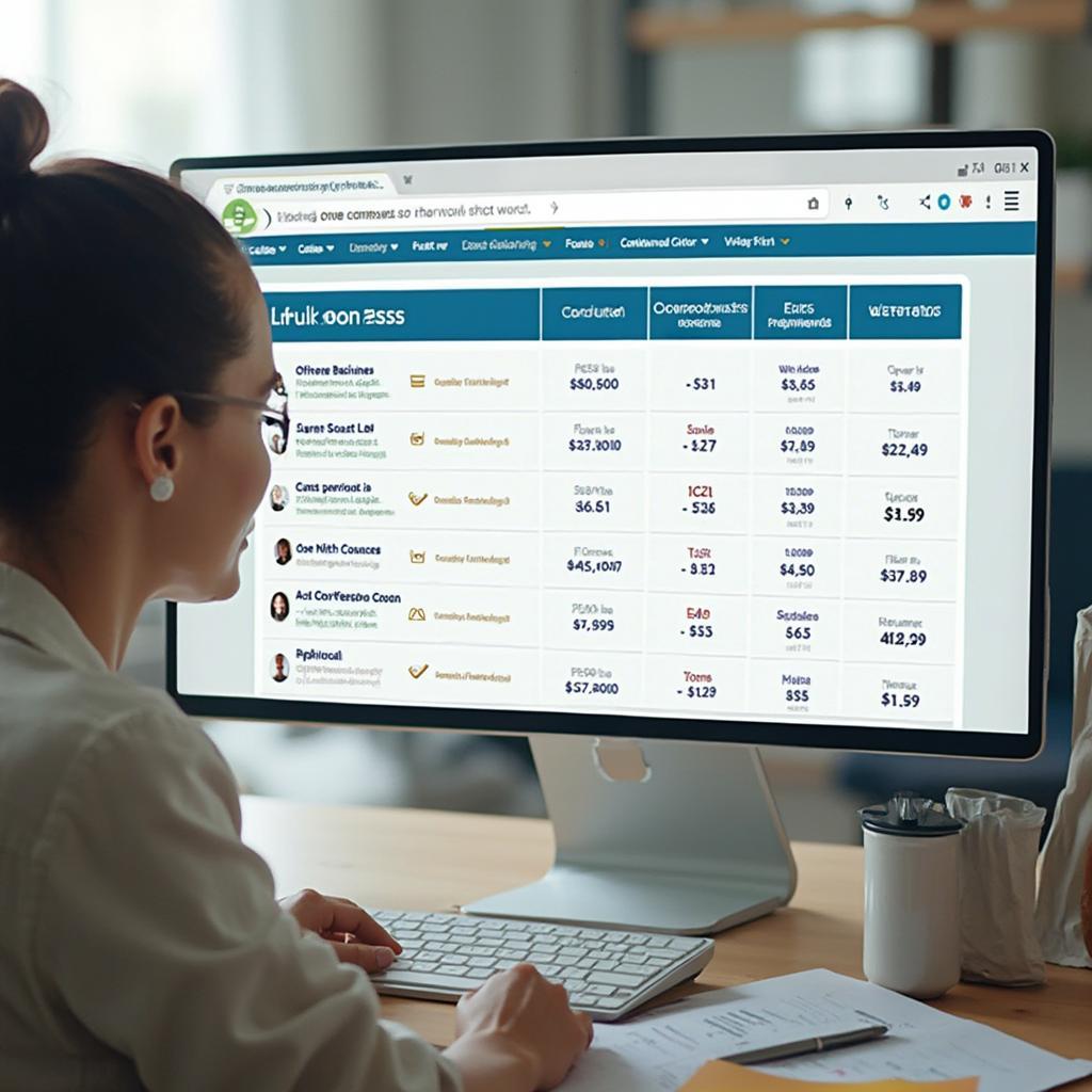Comparing Online Loan Offers