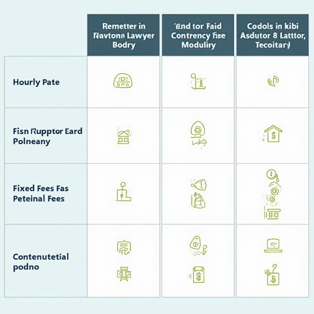 Different Lawyer Fee Structures in Dubai