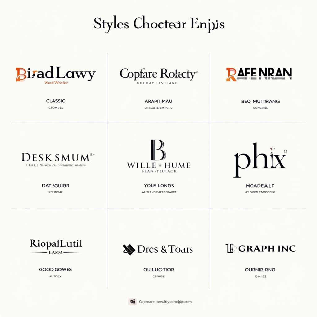 Lawyer Logo Design Styles