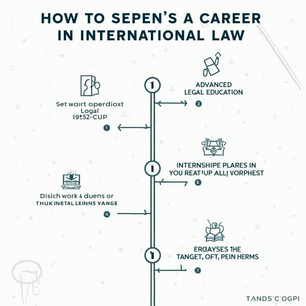 Steps to pursue a career in international law