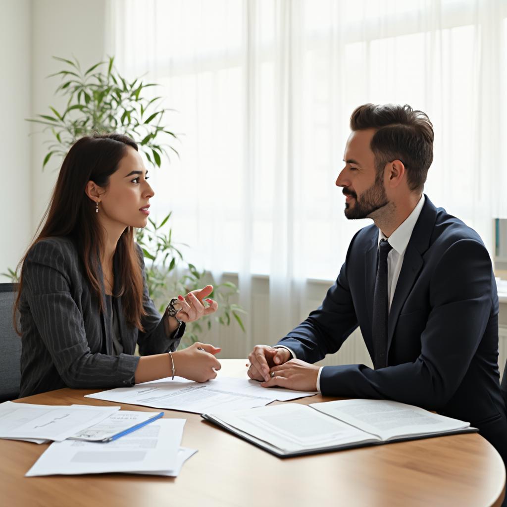 Retaining a Lawyer Consultation Meeting